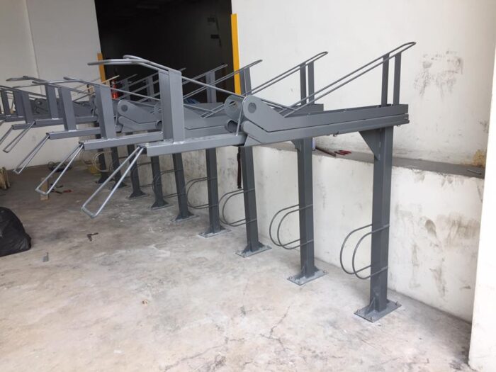 government project bicycle rack