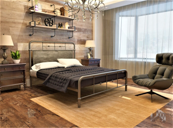 metal bed