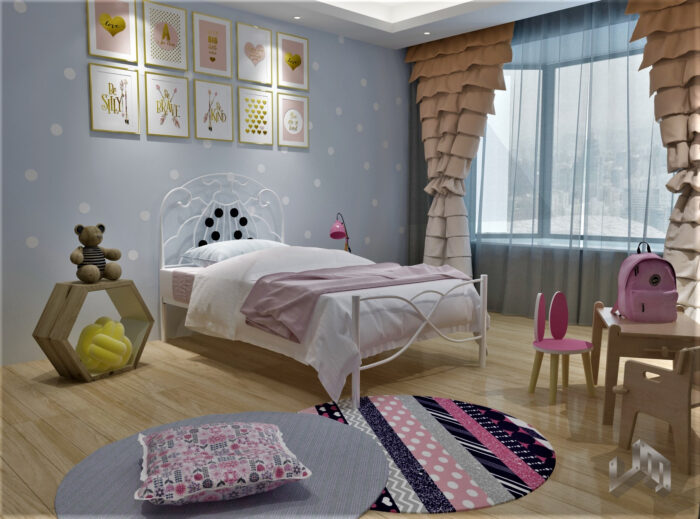 metal bed