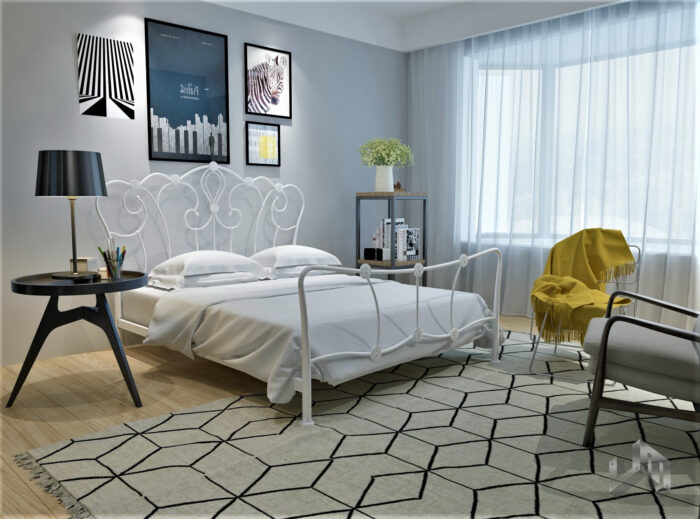 metal bed