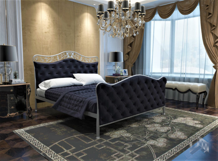 metal bed