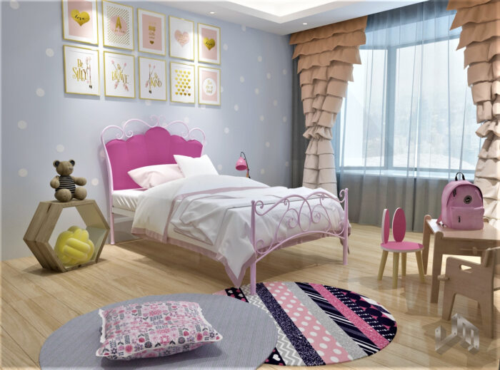 metal bed