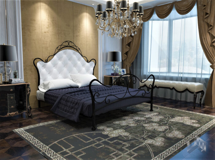 metal bed